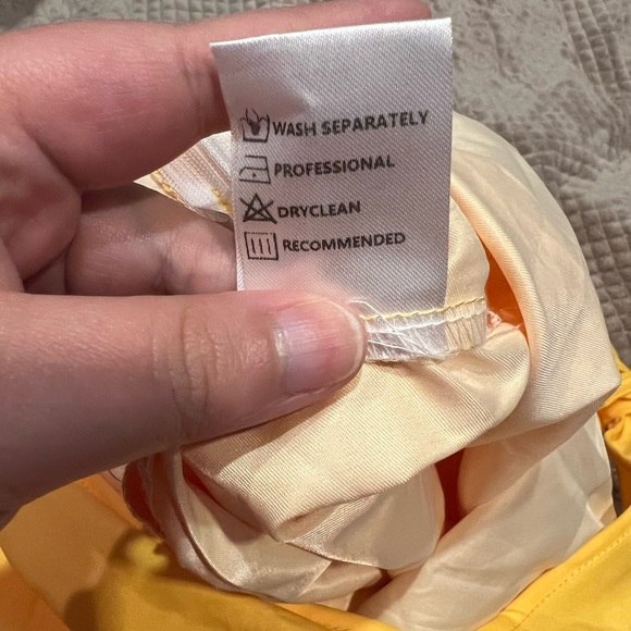 Womend Yellow Wide Leg Jumper with Butterfly Print | Size M/L - Picture 5 of 5